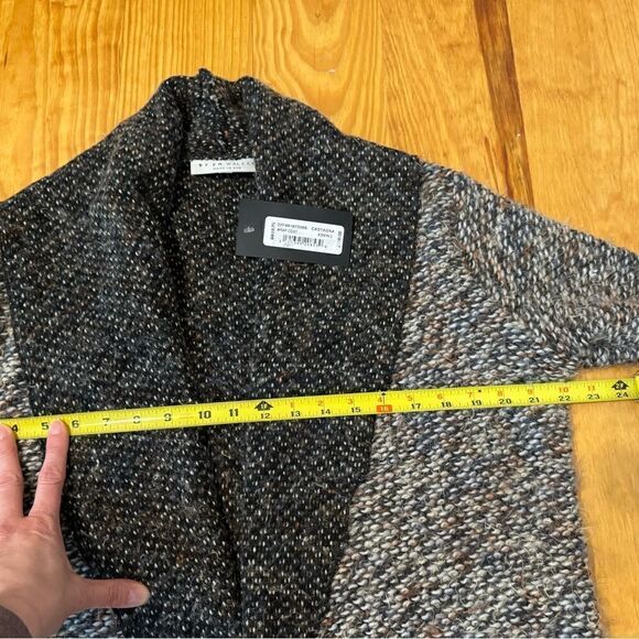 NWT Bryn Walker Castagna Wrap Isle Skye Array Hues Shawl Coat SZ XS Wool Blend - Picture 9 of 14